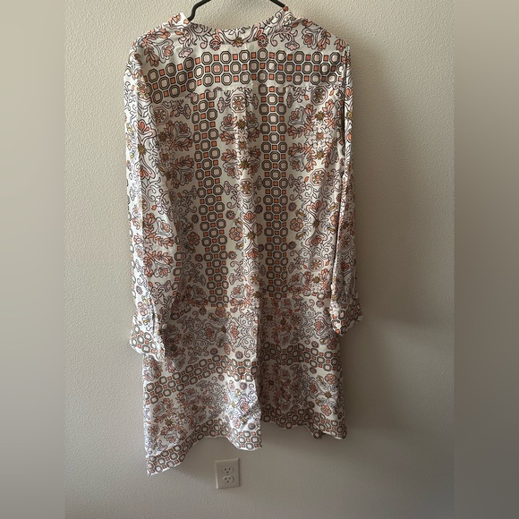 NWT Tory Burch Celeste Printed Silk Multi Hicks Garden Dress style 47356 sz 14 - Picture 11 of 11